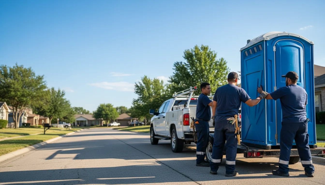 Portable Toilet Rental in Bergheim, TX near me